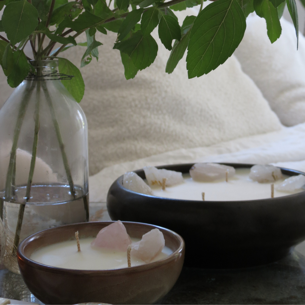 נר קליר קוורץ | פורצלן