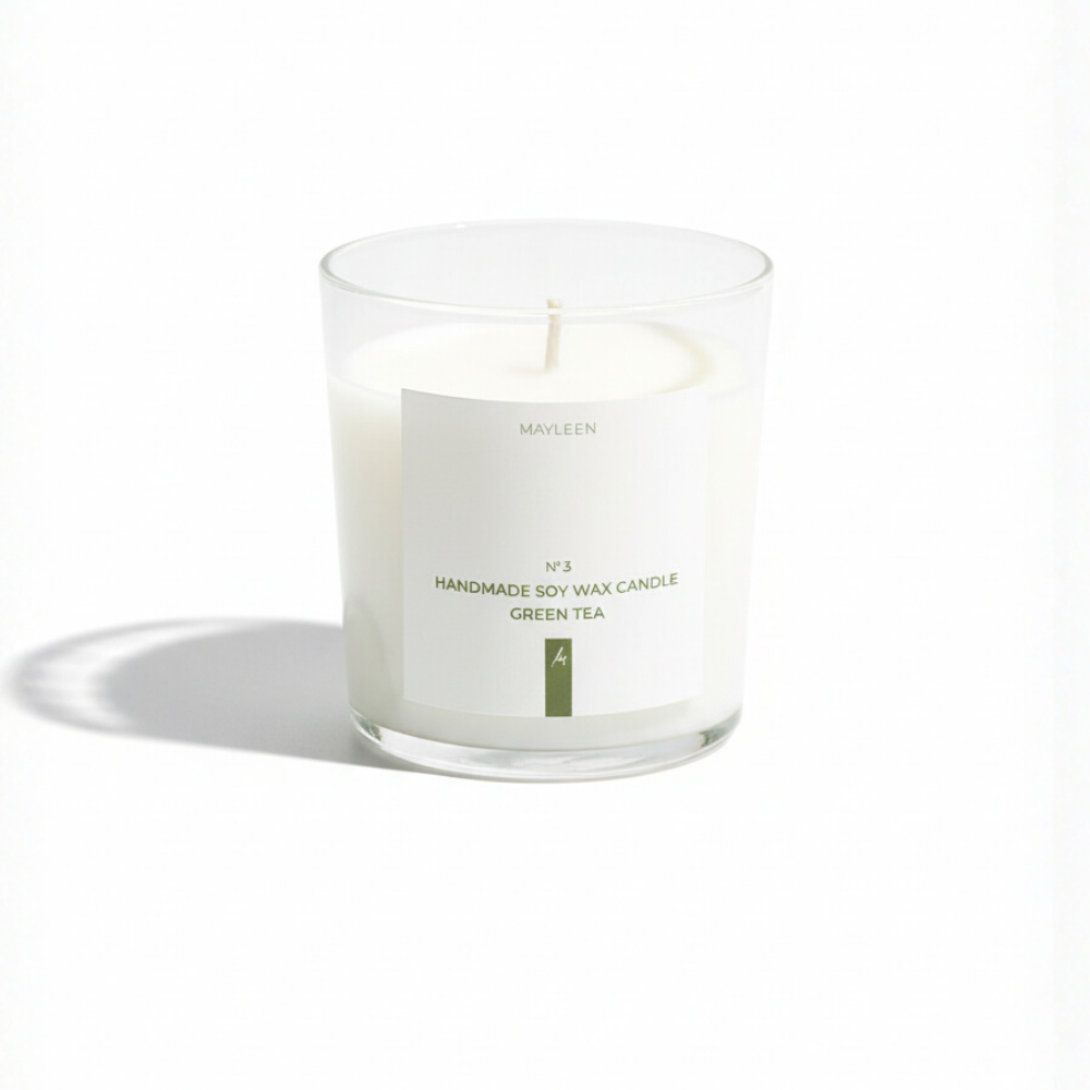 נר סויה ריחני GREEN TEA