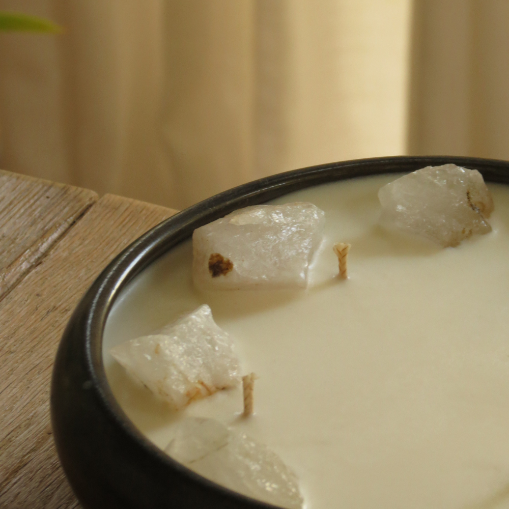 נר קליר קוורץ | פורצלן