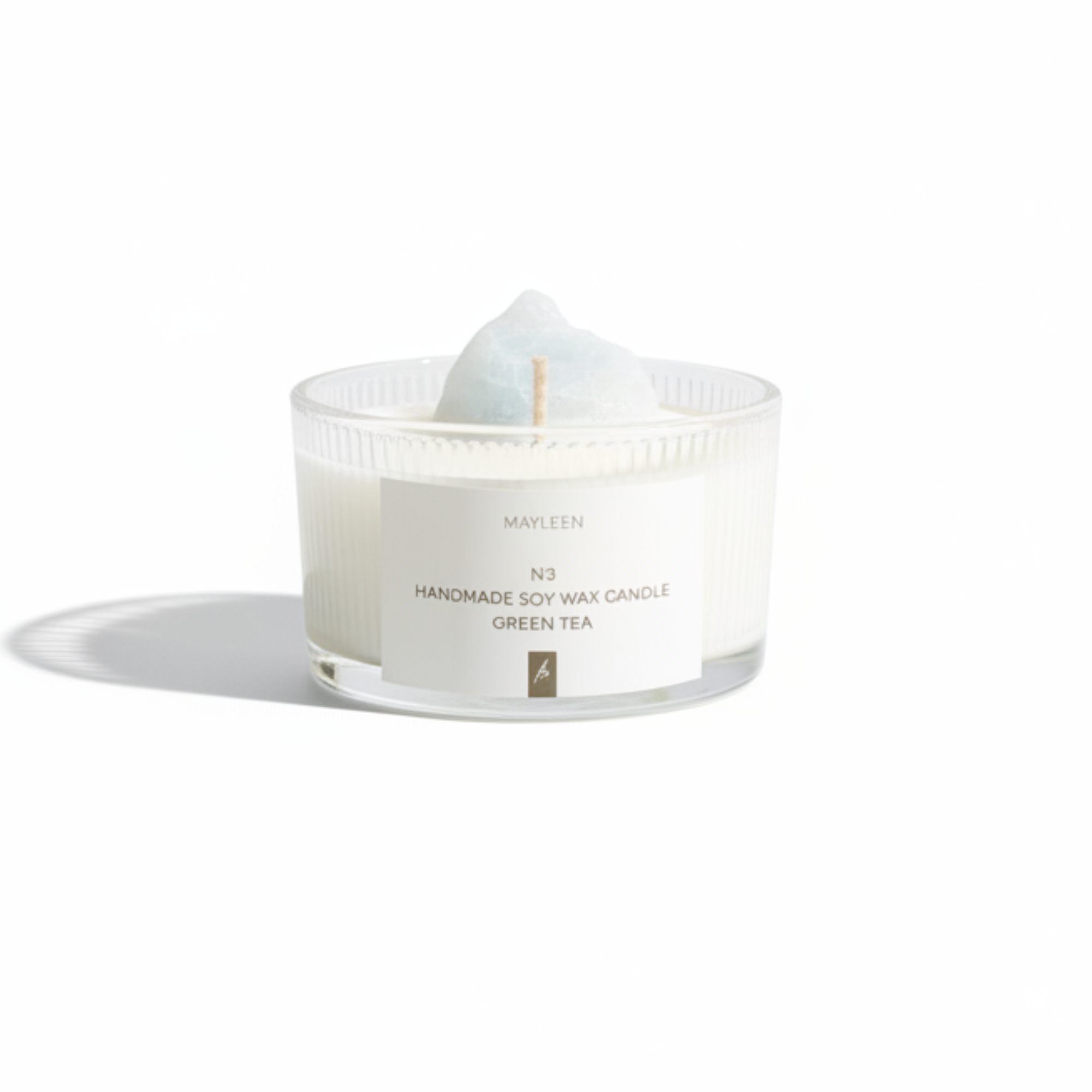 נר קלציט כחול | 120 גרם